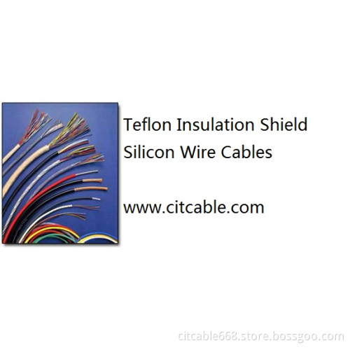 Teflon Insulation Shield Silicone Wire Cables
